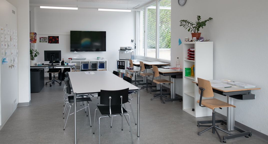 Unterrichtszimmer Klinikschule AKIS